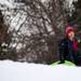 Ann Arbor resident Kaisei Takemoto, seven, looks down the hill at Huron Hills Golf Course on Friday, Dec 28. Daniel Brenner I AnnArbor.com Daniel Brenner I AnnArbor.com